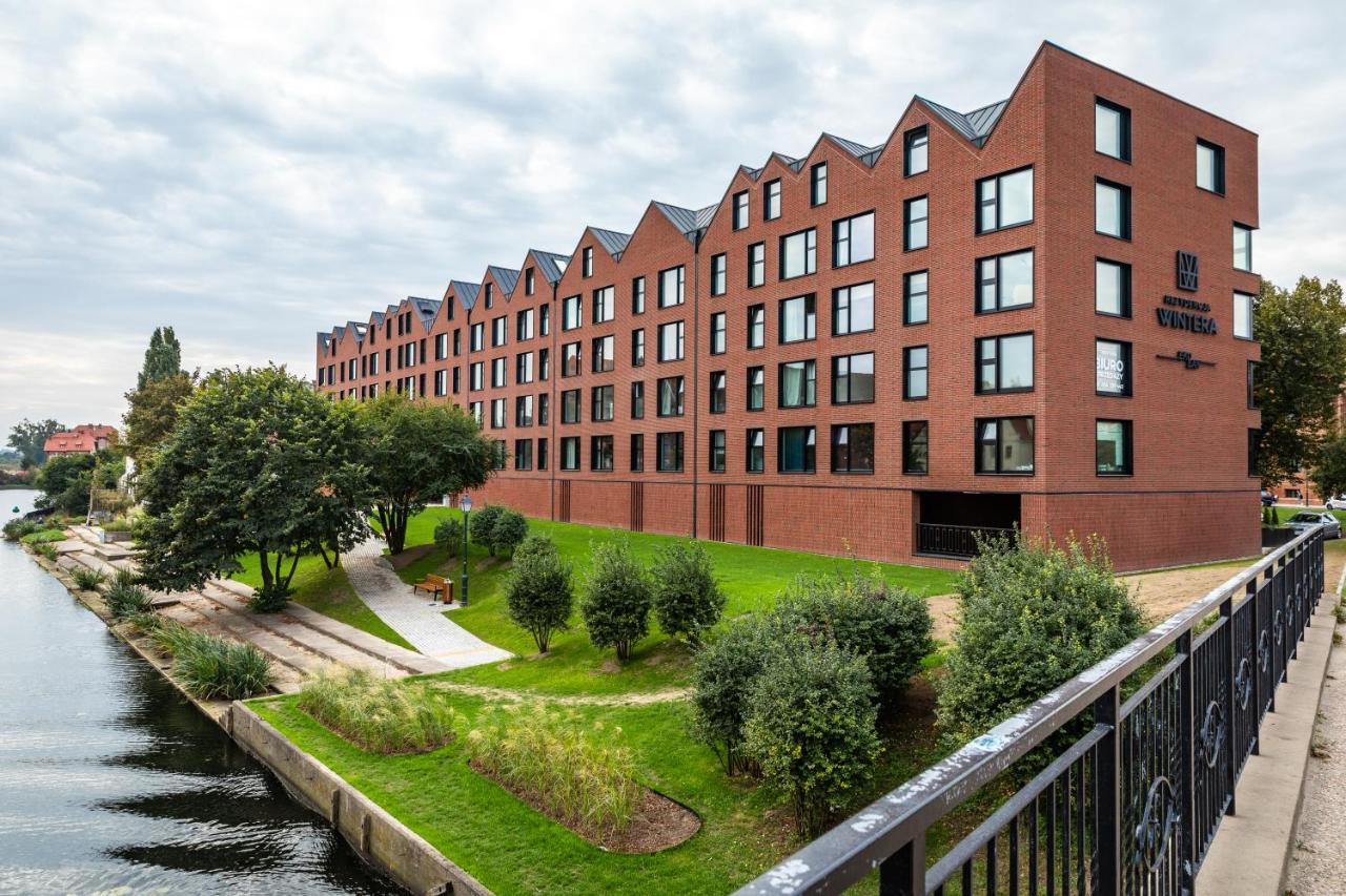Pobookowane River View Apartments Gdańsk Exterior foto
