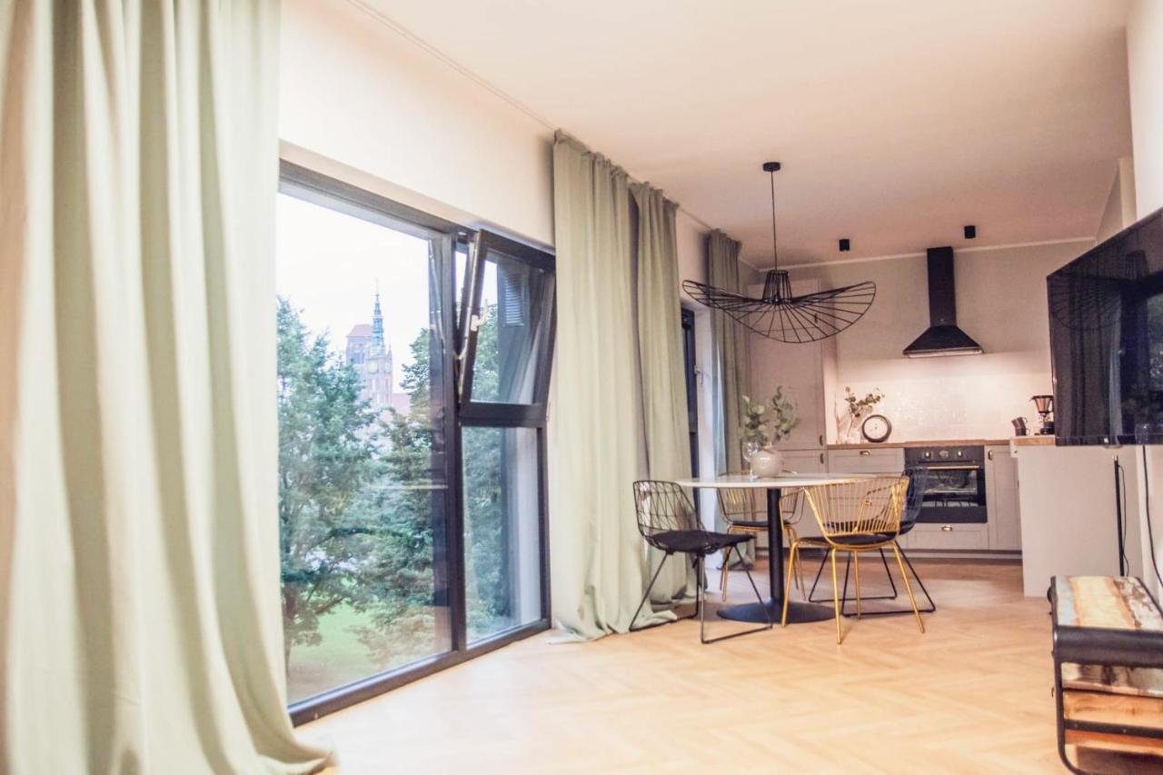 Pobookowane River View Apartments Gdańsk Exterior foto